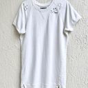 Pistola  Quinn French Terry Short Sleeve Distressed T-Shirt Dress Wish Bone Small Photo 2