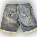 Chip & Pepper  Bermuda Denim Jean Shorts size 11 Distressed Rolled Cuff Photo 1