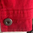 Dress Barn  jacket button down red Photo 6