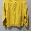 Everlane The Lightweight French Terry Crew Yellow Size L Photo 3