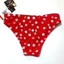 California Waves  Red strappy  bikini swim bottom Photo 5