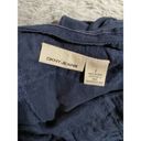 DKNY  Womens Linen Skirt Blue Denim Minimalist A Line 90's Y2K VTG Tiered Size 2 Photo 8