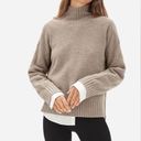 Everlane NWOT  The Cashmere Stroopwafel Turtleneck Photo 0