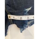 Hudson Jeans Hudson Dark Blue Wash Button Fly Raw Hem Denim Jean Shorts EUC Sz 26 Midrise Photo 11