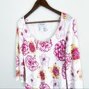 Oscar de la Renta vintage 80's floral beaded blouse Small EUC Photo 11