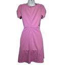 The Vanity Room  Pink Short Sleeve Skater Dress Size S Photo 2