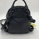 Steve Madden  Faux Leather
Black Neon Mini 3 way Backpack
Purse W Tassels Photo 3