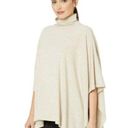 Karen Kane  Brown Beige Cowl Neck Funnel Neck Poncho - One Size Photo 0