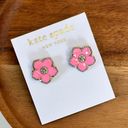 Kate Spade Pink Flower Earrings Photo 0