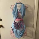 Icon Swimwear Whisked Away one Shoulder Swimsuit Sky Blue Size XL Photo 88