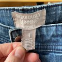 Chico's Chico’s Fabulously Slimming Blue Jeans Size 1 (8) Photo 3