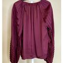 Mulberry Jonathan Simkhai NWT Wanda Pleated Detail Top in  Size 0 Photo 8