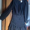 TCEC Black Ruffle Dress Photo 2