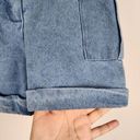 INC Jeannie Mai for  Light Wash Blue Denim Cargo Shorts Belt Size 10 Photo 9