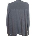 DKNY Jeans SZ XS grey lightweight open cardigan cover up Photo 1