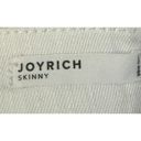 Dear John  Womens Jeans Joyrich Skinny Distressed Raw Edge Stretch Denim White 29 Photo 8