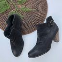 Paul Green  Womens Boots Ankle Leather Black Booties Winter 5.5 Photo 0