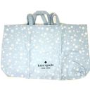 Kate Spade  Large Reusable Foldable Blue Snowflake Canvas Tote Bag SNWFLTOTE Photo 1