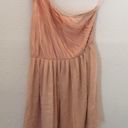 Chelsea and Violet  one shoulder dress peach Photo 0