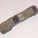 American Eagle AEO  Beaded Boho Gray Bracelet Photo 1