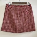 Lady Hagen  SALMON PINK AND GRAY PLAID GOLF MINI SKORT Size  8 Photo 6