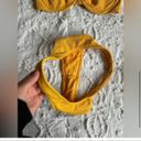 Abercrombie & Fitch XS Yellow Bikini Top and Bottom Set Photo 5
