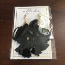 Ettika  Day Dreamer Tassel Earrings Black Photo 1