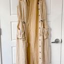 Tularosa  khaki Giana Vest duster dress Photo 2