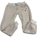 Wish Third  Womens Large Lounge Pants Pajamas Jogger holiday sequins fuzzy comfy Photo 0