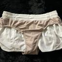 Lululemon  Women's Speed Up Lined Short Active Ivory Size 10 Photo 2