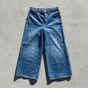 Madewell  Wide Leg Crop Jeans in Bainbridge Wash Size 28 Photo 1