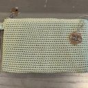 The Sak NWT  Crochet Craze Seafoam Wristlet Photo 0