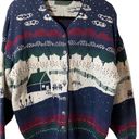 Northern Reflections  Vintage Cardigan Size Medium Photo 1