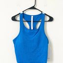 Lululemon NWT  Ebb To Street Cropped Racerback Tank Top Poolside Size 12 Photo 2