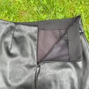 DO+BE black faux leather mini skirt - size large Photo 2