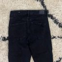 American Eagle Distressed Black Curvy Hi-Rise Jeggings Photo 6