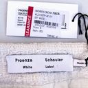 Proenza Schouler White Label fringed cotton-blend tweed mini skirt size 8 medium Photo 10