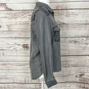 The Kooples  Gray Denim Button Down Shirt, EUC, Size Small, MSRP $228 Photo 10