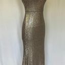 XScape halter sequin gown new with small flaw Photo 0