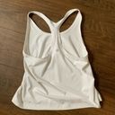 Lululemon - Cool Nulu Racerback Short Tank, Color: White, Sz 14 Photo 1