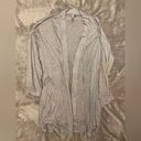 SKIMS Grey Stretch Jersey Knit Robe No Belt Pockets Loungewear PJ size XL Photo 5