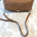 Tory Burch Large  Sammy Messenger Royal Pebbled Leather Fold-over Crossbody Purse Photo 1