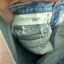 Levi’s  501 Cut off Denim Shorts size 24W Photo 8