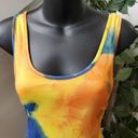 Daisy  Women's Multicolor Polyester Scoop Neck Sleeveless Casual Romper Size L Photo 1