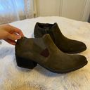 Earth Origins Christine Suede Bootie in Olive Khaki Size 8.5 NEW Photo 7