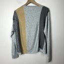 Zyia  Active Zanzibar Sweater Womens Size M Soft Long Sleeve Pullover Multi-Print Photo 6