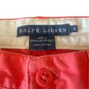 Ralph Lauren  Classic Chino Womens Pants 100% Cotton Straight Leg Coral Size 4 Photo 9