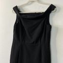 Sam Edelman  Mini Dress Women's Size 6 Black Off The Shoulder Lined Sleeveless Photo 2