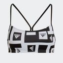 Adidas NWT  LOGO SPELL OUT GRAPHIC BIKINI TOP BOTTOM SWIMWEAR 2 PCS Photo 10