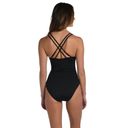 La Blanca New.  ruched tummy control swimsuit. Retails $135 size10 Photo 2